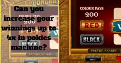 Can you increase your winnings up to 4x in pokies machine-- Use the Gamble Feature in Pokies
