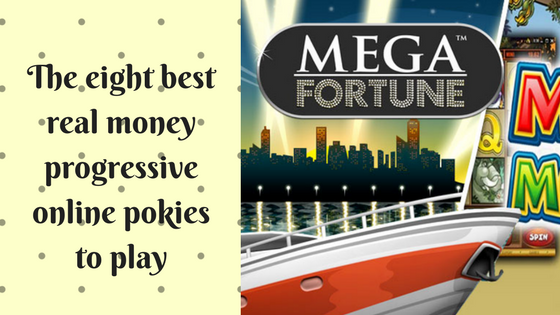 The eight best real money progressive online pokies to play